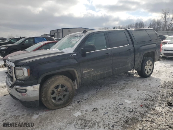 2017 GMC Sierra 1500 SLE with VIN 3GTU2MEC0HG187267, listed as a Copart auction lot 43667635 with 280,875 mi miles and Clean Title. Bid and sale history available at carsss.com. Image 1.