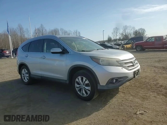 2012 Honda CR-V EX-L with VIN JHLRM4H7XCC003997, listed as a Copart auction lot 47689255 with 165,966 mi miles and Salvage Title. Bid and sale history available at carsss.com. Image 12.