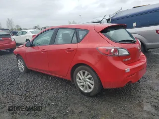 2013 Mazda 3 i Touring with VIN JM1BL1L7XD1719352, listed as a Copart auction lot 49727495 with 35,337 mi miles and Salvage Title. Bid and sale history available at DreamBid. Image 2.