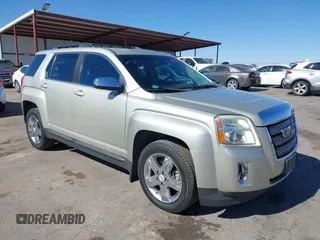 2013 GMC Terrain SLT with VIN 2GKALUEK8D6201692, listed as a IAAI auction lot 41436773 with 108,964 mi miles and . Bid and sale history available at carsss.com. Image 1.