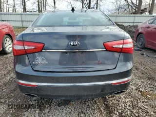 2014 Kia Cadenza Premium with VIN KNALN4D70E5131854, listed as a Copart auction lot 50291935 with 136,862 mi miles and Salvage Title. Bid and sale history available at DreamBid. Image 6.