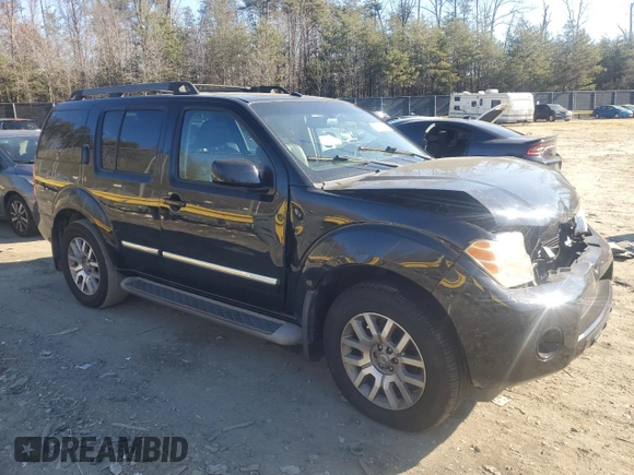 2012 Nissan Pathfinder S with VIN 5N1AR1NB9CC608205, listed as a Copart auction lot 45736625 with 0 mi miles and Non Repairable. Bid and sale history available at carsss.com. Image 4.