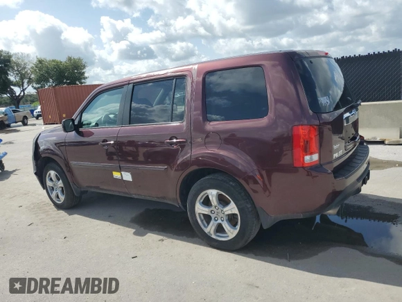 2013 Honda Pilot EX-L с VIN 5FNYF3H58DB044788, выставлен на аукционе Copart как лот 60202325 с пробегом Не указан миль и Списание • Salvage title. История ставок и продаж доступна на DreamBid. Изображение 2.