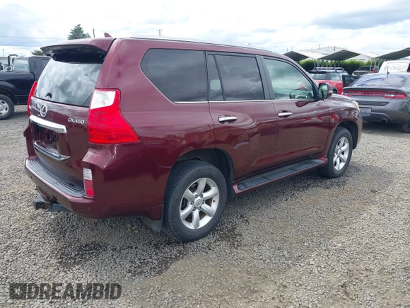 2010 Lexus GX 460 with VIN JTJBM7FX1A5013397, listed as a IAAI auction lot 42359170 with 90,288 mi miles and . Bid and sale history available at DreamBid. Image 4.