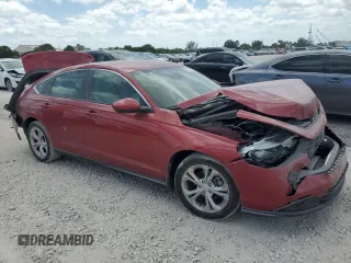 2024 Honda Accord LX z VIN 1HGCY1F2XRA000858, wystawiony jako Copart lot #55067945 z przebiegiem 9 632 mil mil oraz Nie do naprawy • Non repairable. Historia ofert i sprzedaży dostępna na DreamBid. Obrazek 4.