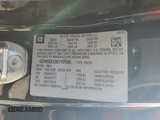 2016 GMC Canyon 4WD SLE with VIN 1GTH6CE33G1107926, listed as a Copart auction lot 43466295 with 0 mi miles and Salvage Title. Bid and sale history available at carsss.com. Image 12.
