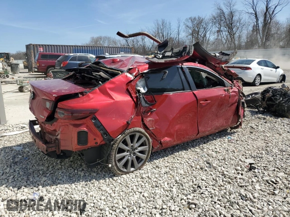 2019 Mazda 3 Preferred with VIN 3MZBPADL5KM105452, listed as a Copart auction lot 53556695 with Not Provided miles and Non Repairable. Bid and sale history available at DreamBid. Image 3.