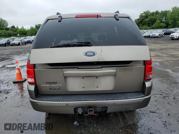 2003 Ford Explorer Limited with VIN 1FMZU75K93UB14585, listed as a Copart auction lot 56888695 with 260,077 mi miles and Salvage title. Bid and sale history available at DreamBid. Image 6.