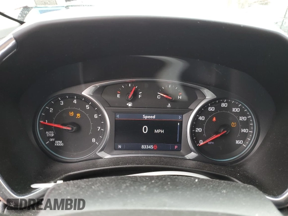 2019 Chevrolet Equinox Premier with VIN 2GNAXXEV3K6161652, listed as a Copart auction lot 50355215 with 83,345 mi miles and Salvage Title. Bid and sale history available at DreamBid. Image 9.