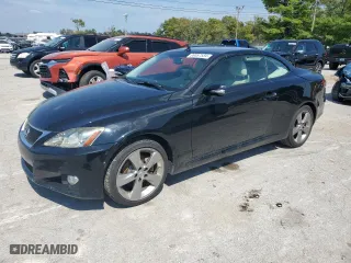 2010 Lexus IS 250C with VIN JTHFF2C28A2507556, listed as a Copart auction lot 69057534 with 137,051 mi miles and Salvage Title. Bid and sale history available at carsss.com. Image 1.