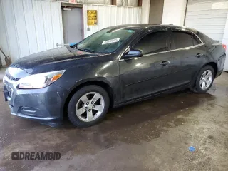 2015 Chevrolet Malibu LS with VIN 1G11B5SL7FF101876, listed as a Copart auction lot 43988505 with 136,289 mi miles and Salvage Title. Bid and sale history available at DreamBid. Image 1.
