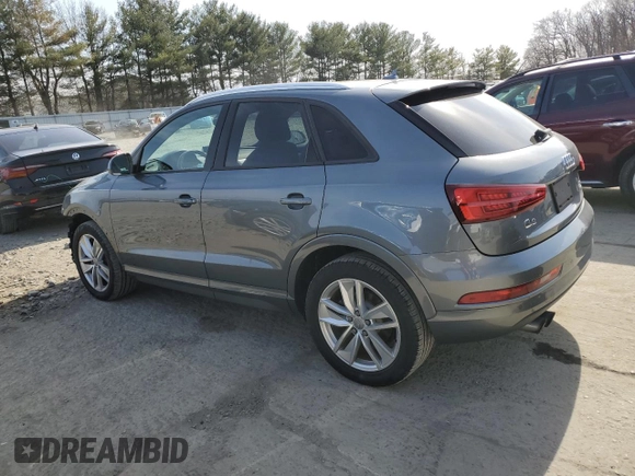 2017 Audi Q3 Premium with VIN WA1ECCFS3HR017738, listed as a Copart auction lot 48962775 with 22,551 mi miles and Salvage Title. Bid and sale history available at carsss.com. Image 2.