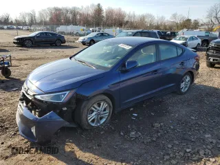 2020 Hyundai Elantra SEL with VIN 5NPD84LF4LH631083, listed as a Copart auction lot 50919715 with 66,388 mi miles and Salvage Title. Bid and sale history available at carsss.com. Image 1.