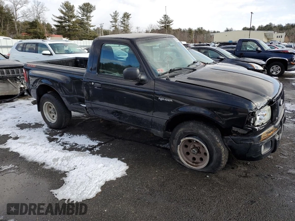 2004 Ford Ranger XL with VIN 1FTYR10UX4PA69101, listed as a Copart auction lot 89079875 with 152,727 mi miles and Salvage Title. Bid and sale history available at carsss.com. Image 4.