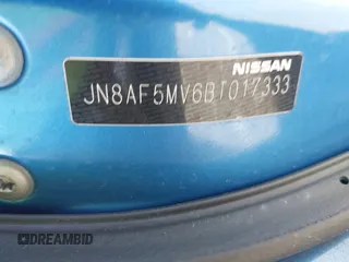 2011 Nissan Juke SL with VIN JN8AF5MV6BT017333, listed as a IAAI auction lot 41888660 with 82,059 mi miles. Bid and sale history available at carsss.com. Image 9.