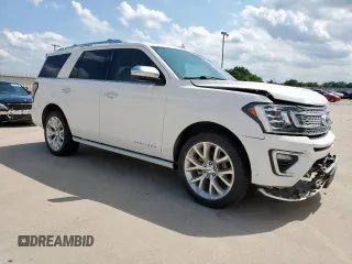 2020 Ford Expedition Platinum with VIN 1FMJU1LT6LEA14931, listed as a Copart auction lot 58579325 with 96,065 mi miles and Salvage title. Bid and sale history available at DreamBid. Image 4.