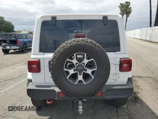 2020 Jeep Wrangler Unlimited Rubicon с VIN 1C4HJXFN7LW126286, выставлен на аукционе Copart как лот 50205125 с пробегом Не указан миль и Списание • Salvage title. История ставок и продаж доступна на DreamBid. Изображение 6.