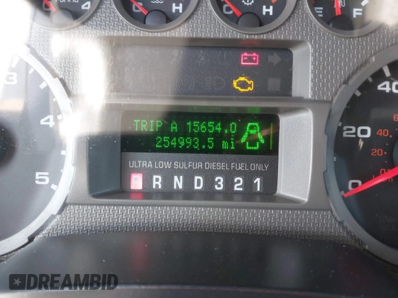 2008 Ford Super Duty F-250 SRW XL with VIN 1FTSW21R48EA40368, listed as a IAAI auction lot 42132847 with 254,993 mi miles. Bid and sale history available at carsss.com. Image 15.