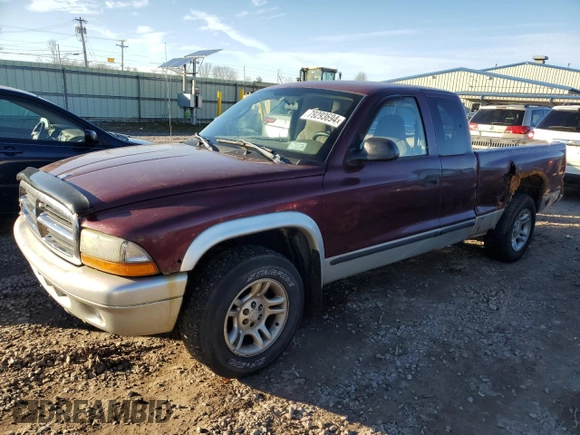 2003 Dodge Dakota SLT with VIN 1D7HL42X43S226116, listed as a Copart auction lot 79293694 with 160,788 mi miles and Clean Title. Bid and sale history available at carsss.com. Image 1.