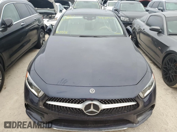 2019 Mercedes-Benz CLS with VIN WDD2J5JB0KA039029, listed as a Copart auction lot 74789214 with 0 mi miles and Non Repairable. Bid and sale history available at carsss.com. Image 5.