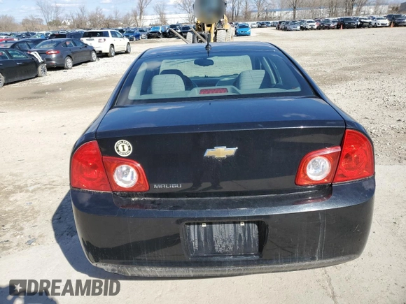 2011 Chevrolet Malibu 1LS with VIN 1G1ZB5E12BF162673, listed as a Copart auction lot 50515485 with 141,356 mi miles and Salvage Title. Bid and sale history available at DreamBid. Image 6.