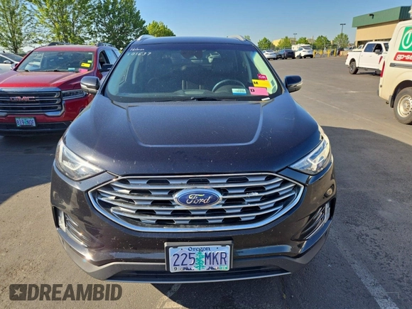 2020 Ford Edge Titanium with VIN 2FMPK3K99LBA73839, listed as a IAAI auction lot 42843885 with 92,381 mi miles and . Bid and sale history available at DreamBid. Image 24.