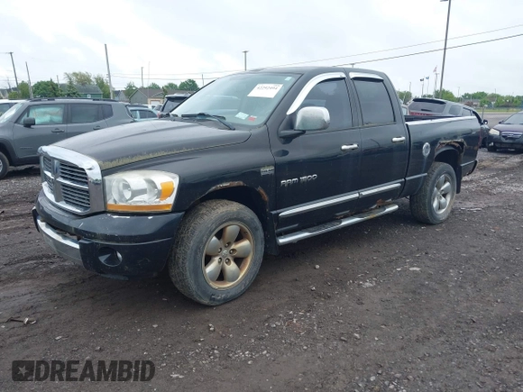 2006 Dodge 1500 SLT with VIN 1D7HU18206S633555, listed as a IAAI auction lot 42292494 with Not provided miles and . Bid and sale history available at DreamBid. Image 2.