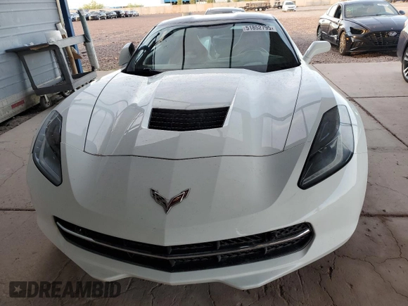 2016 Chevrolet Corvette 2LT with VIN 1G1YD2D7XG5104818, listed as a Copart auction lot 51852795 with 67,286 mi miles and Salvage Title. Bid and sale history available at carsss.com. Image 5.