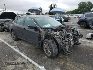 2020 Honda Civic Sedan EX-L with VIN 19XFC1F73LE214780, listed as a Copart auction lot 51252205 with Not Provided miles and Salvage Title. Bid and sale history available at carsss.com. Image 4.