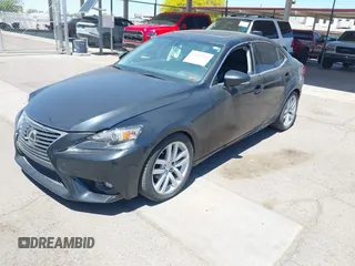 2014 Lexus IS 250 with VIN JTHBF1D22E5017576, listed as a IAAI auction lot 42131644 with 131,674 mi miles. Bid and sale history available at carsss.com. Image 17.