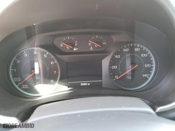 2020 Chevrolet Malibu LS with VIN 1G1ZC5ST8LF087823, listed as a Copart auction lot 49194063 with 33,402 mi miles and Salvage Title. Bid and sale history available at carsss.com. Image 9.