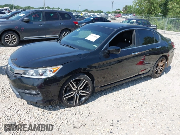 2016 Honda Accord Sport with VIN 1HGCR2F59GA154035, listed as a IAAI auction lot 42714171 with 205,649 mi miles and . Bid and sale history available at DreamBid. Image 17.