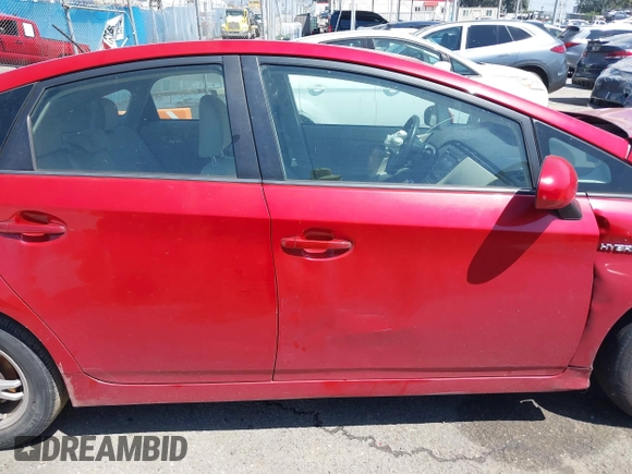 2011 Toyota Prius I with VIN JTDKN3DU6B1458518, listed as a IAAI auction lot 39235652 with 244,721 mi miles. Bid and sale history available at carsss.com. Image 13.