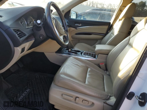 2014 Acura MDX z VIN 5FRYD4H27EB021522, wystawiony jako Copart lot #88725585 z przebiegiem Nie podano mil oraz Szkoda całkowita • Salvage title. Historia ofert i sprzedaży dostępna na DreamBid. Obrazek 7.