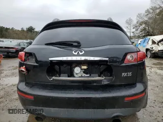 2005 Infiniti FX with VIN JNRAS08U55X109834, listed as a Copart auction lot 42297905 with 236,373 mi miles and Salvage title. Bid and sale history available at DreamBid. Image 6.