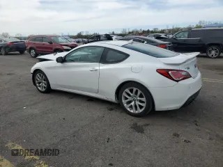 2013 Hyundai Genesis Coupe Track z VIN KMHHU6KJ9DU093661, wystawiony jako Copart lot #53787115 z przebiegiem 105 677 mil mil oraz Szkoda całkowita • Salvage title. Historia ofert i sprzedaży dostępna na DreamBid. Obrazek 2.