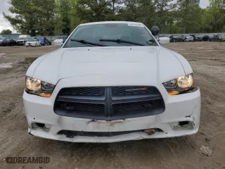 2014 Dodge Charger Police with VIN 2C3CDXAT8EH132983, listed as a Copart auction lot 52915705 with 234,573 mi miles and Salvage Title. Bid and sale history available at carsss.com. Image 5.