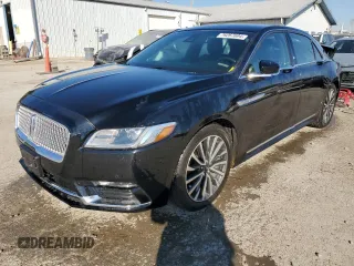 2017 Lincoln Continental Select with VIN 1LN6L9SK1H5637526, listed as a Copart auction lot 76267804 with 58,354 mi miles and Salvage Title. Bid and sale history available at carsss.com. Image 1.