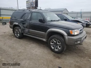 2000 Toyota 4Runner Limited with VIN JT3HN87R7Y9039882, listed as a Copart auction lot 44627725 with 282,114 mi miles and Salvage Title. Bid and sale history available at carsss.com. Image 4.