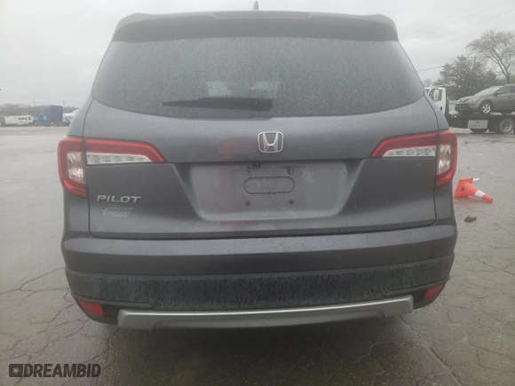 2021 Honda Pilot EX-L with VIN 5FNYF5H58MB024424, listed as a Copart auction lot 45137875 with 95,018 mi miles and Salvage Title. Bid and sale history available at carsss.com. Image 6.
