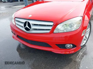 2009 Mercedes-Benz C-Class 3.5L Sport with VIN WDDGF56X09R043606, listed as a IAAI auction lot 41537762 with 143,902 mi miles. Bid and sale history available at carsss.com. Image 6.
