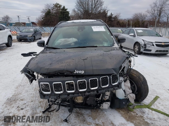 2023 Jeep Compass Latitude with VIN 3C4NJDBN1PT518974, listed as a IAAI auction lot 41364139 with 23,191 mi miles and . Bid and sale history available at DreamBid. Image 13.
