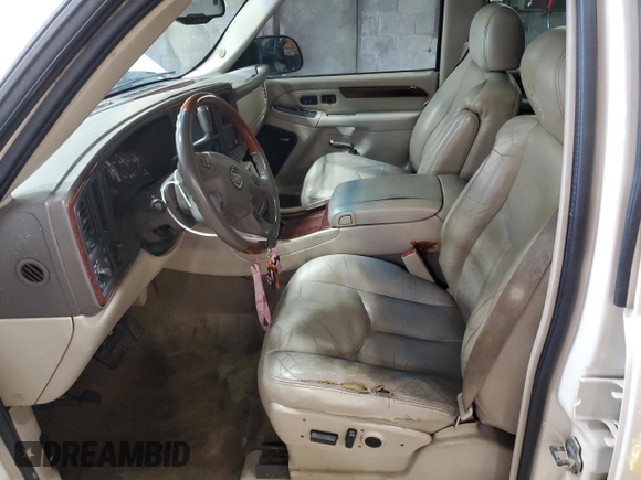 2005 Cadillac Escalade z VIN 1GYEK63N85R144130, wystawiony jako Copart lot #53692705 z przebiegiem 241 039 mil mil oraz Szkoda całkowita • Salvage title. Historia ofert i sprzedaży dostępna na DreamBid. Obrazek 7.