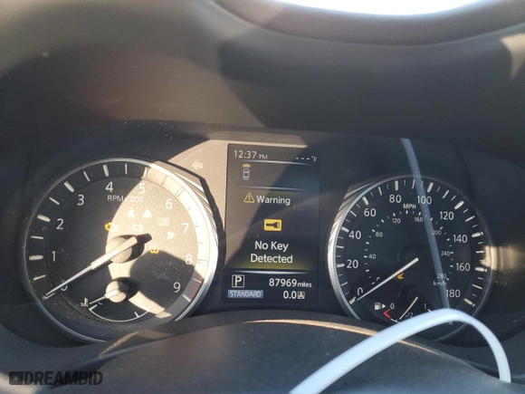 2020 Infiniti Q50 3.0t SPORT with VIN JN1EV7AR8LM250230, listed as a Copart auction lot 46108035 with 87,969 mi miles and Salvage Title. Bid and sale history available at carsss.com. Image 9.