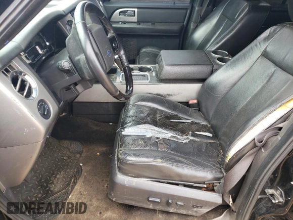 2013 Ford Expedition Max Limited with VIN 1FMJK1K54DEF21773, listed as a Copart auction lot 53612995 with Not provided miles and Salvage title. Bid and sale history available at DreamBid. Image 7.