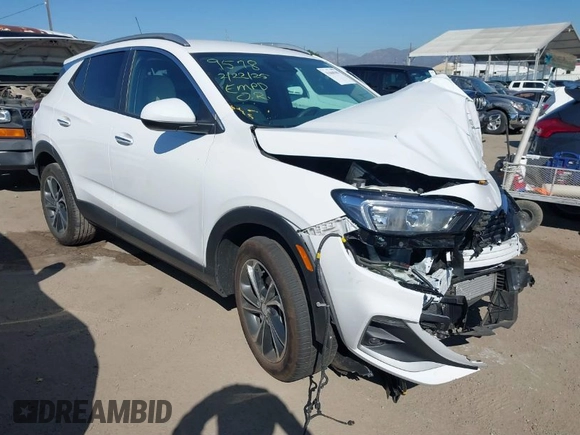2023 Buick Encore GX Select with VIN KL4MMDS22PB084486, listed as a IAAI auction lot 41668381 with 14,814 mi miles and . Bid and sale history available at DreamBid. Image 1.