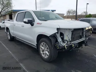 2019 Chevrolet Silverado 1500 LTZ with VIN 1GCUYGEL3KZ324466, listed as a IAAI auction lot 41988993 with 86,721 mi miles. Bid and sale history available at carsss.com. Image 1.