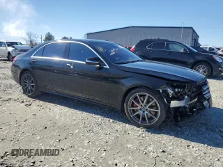 2020 Mercedes-Benz S with VIN W1KUG6GB1LA529033, listed as a Copart auction lot 41689754 with 21,612 mi miles and . Bid and sale history available at DreamBid. Image 4.