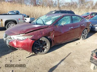 2017 Nissan Maxima Platinum with VIN 1N4AA6AP0HC436413, listed as a IAAI auction lot 41760711 with 43,926 mi miles and . Bid and sale history available at DreamBid. Image 2.