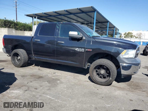 2016 Ram 1500 Tradesman z VIN 1C6RR6KM1GS306677, wystawiony jako Copart lot #72783884 z przebiegiem Nie podano mil oraz Szkoda całkowita • Salvage title. Historia ofert i sprzedaży dostępna na DreamBid. Obrazek 4.